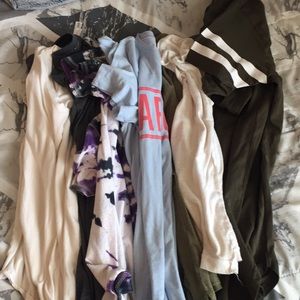 6 shirts all size medium